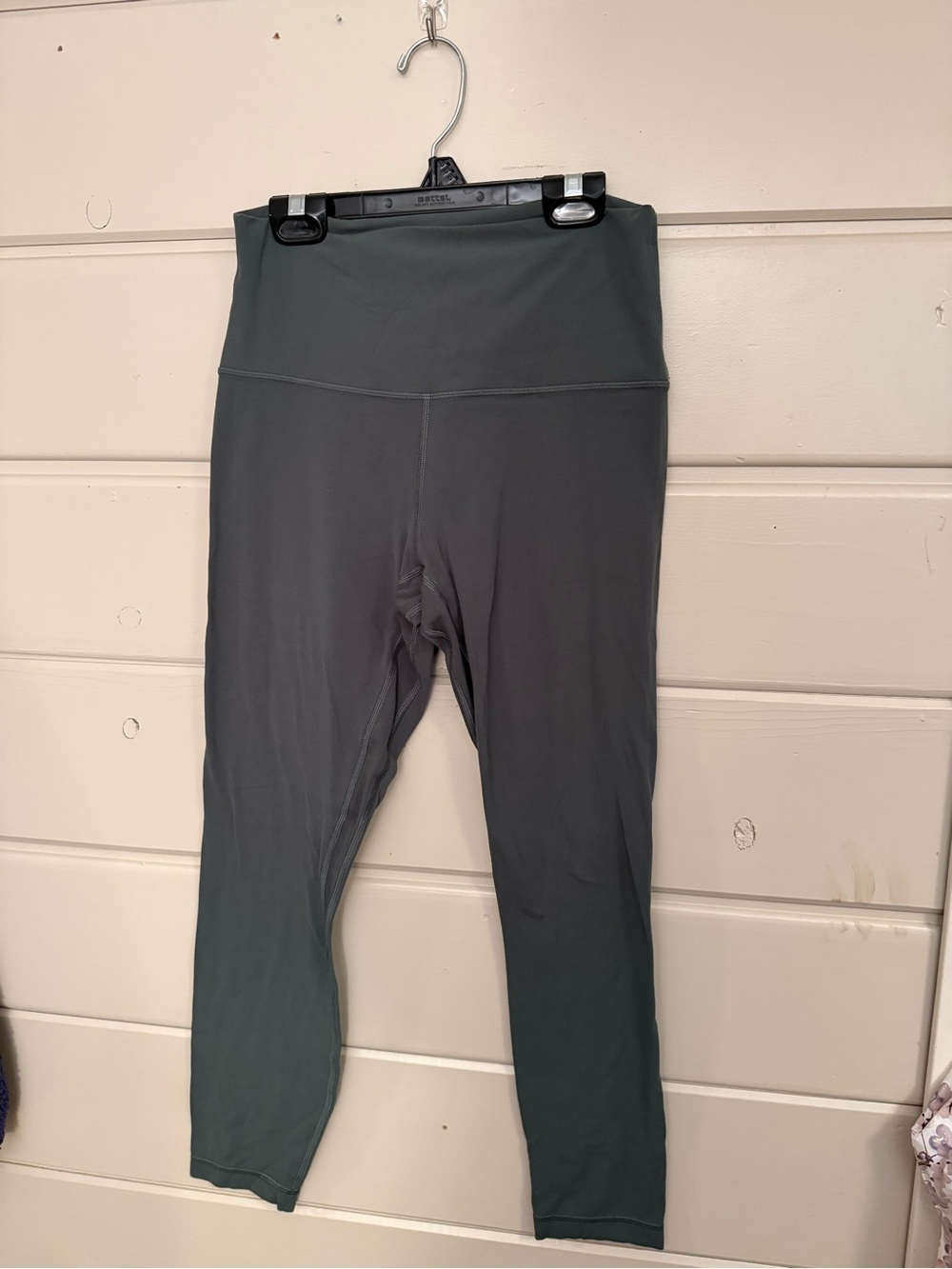 Lululemon size 8 Align. 23”. Light sage green in color